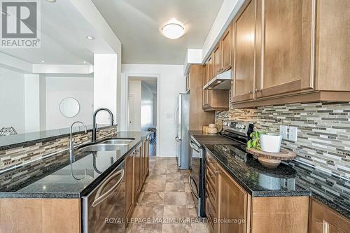 45 Losino Street, Caledon, ON - Indoor Photo Showing Kitchen With Double Sink With Upgraded Kitchen