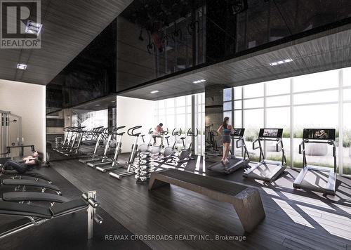 3103 - 5180 Yonge Street, Toronto, ON - Indoor Photo Showing Gym Room