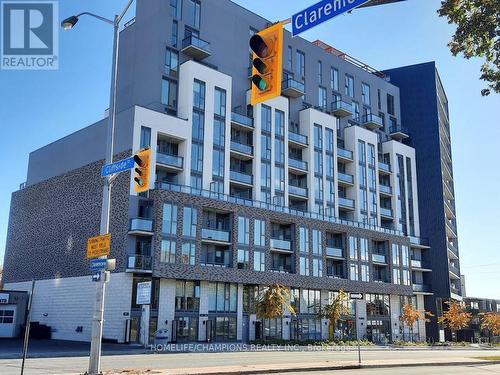 301 - 90 Glen Everest Road, Toronto, ON - Outdoor With Balcony With Facade