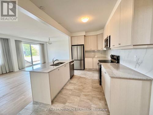 Main - 3083 Blazing Star Avenue, Pickering, ON - Indoor Photo Showing Kitchen With Double Sink