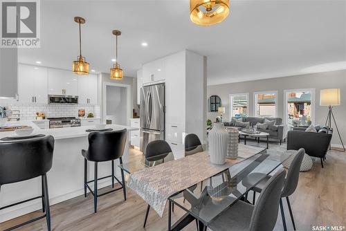 422 Crean Lane, Saskatoon, SK - Indoor Photo Showing Dining Room