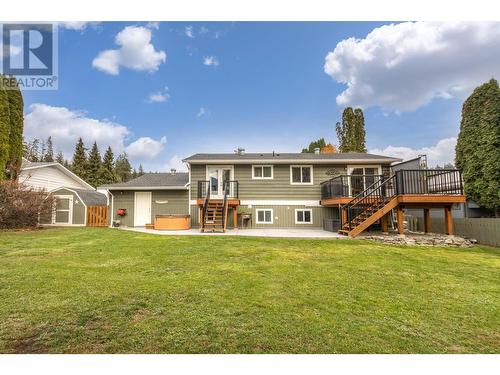 5121 14 Street Ne, Salmon Arm, BC - Outdoor With Deck Patio Veranda