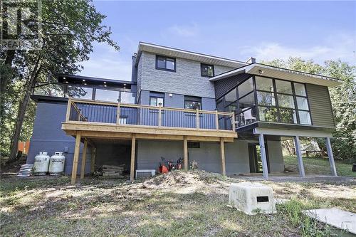 3368 Baskins Beach Road, Dunrobin, ON - Outdoor With Deck Patio Veranda