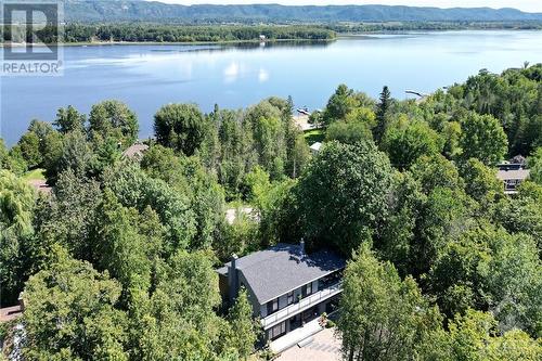 3368 Baskins Beach Road, Dunrobin, ON - Outdoor With Body Of Water With View