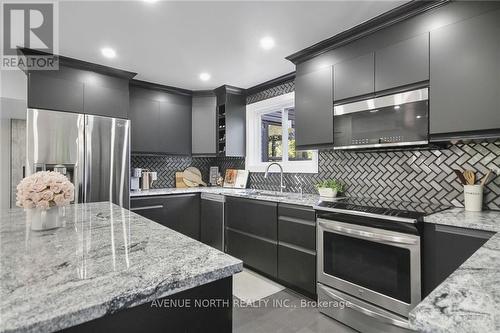 3368 Baskins Beach Road, Ottawa, ON - Indoor Photo Showing Kitchen With Upgraded Kitchen