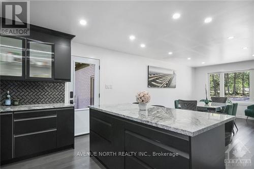 3368 Baskins Beach Road, Ottawa, ON - Indoor Photo Showing Kitchen With Upgraded Kitchen