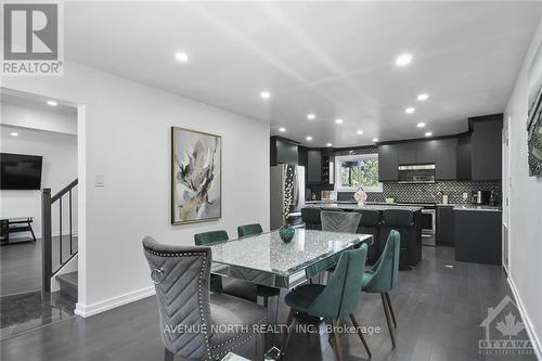 3368 Baskins Beach Road, Ottawa, ON - Indoor Photo Showing Dining Room