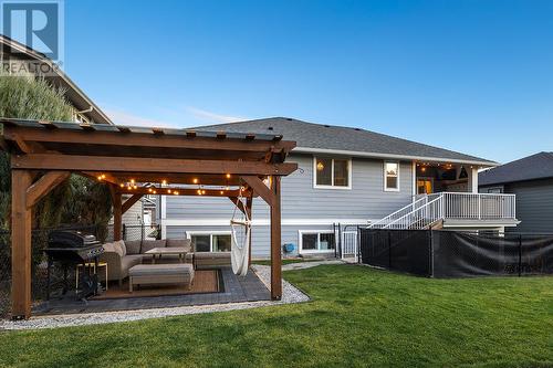 2374 Tallus Green Crescent, West Kelowna, BC - Outdoor With Deck Patio Veranda