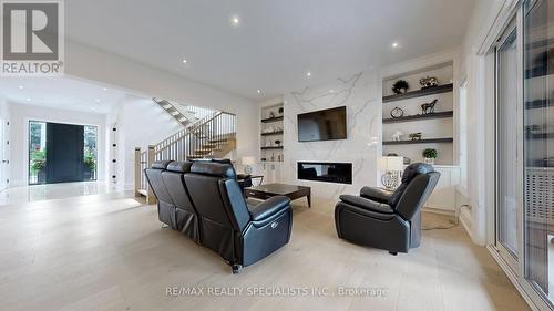 212 Southview Road, Oakville, ON - Indoor With Fireplace