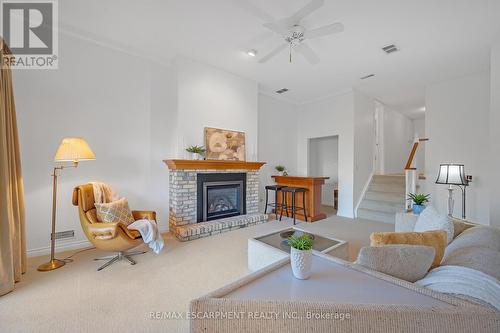 106 Fairwood Place W, Burlington, ON - Indoor Photo Showing Living Room With Fireplace