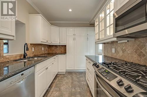 411 Trafalgar Road, Oakville, ON - Indoor Photo Showing Kitchen With Double Sink