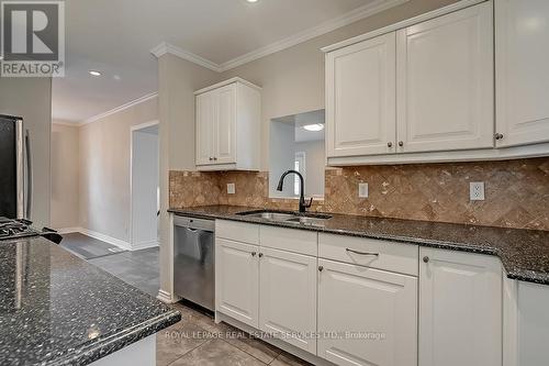 411 Trafalgar Road, Oakville, ON - Indoor Photo Showing Kitchen With Double Sink