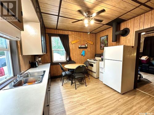 12 Pine Street, Chitek Lake, SK - Indoor Photo Showing Kitchen With Double Sink