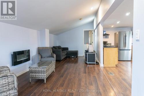 116 - 63 Whites Road N, Quinte West, ON - Indoor Photo Showing Living Room With Fireplace