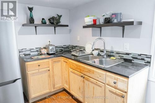 116 - 63 Whites Road N, Quinte West, ON - Indoor Photo Showing Kitchen With Double Sink