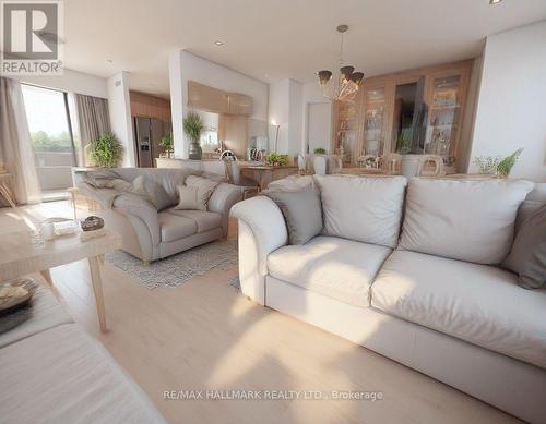 2010 - 25 Town Centre Court, Toronto, ON - Indoor Photo Showing Living Room