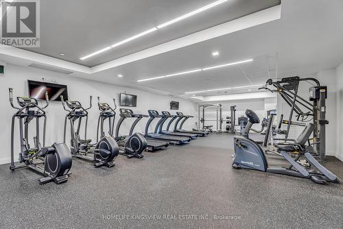 1802 - 3700 Hwy 7, Vaughan, ON - Indoor Photo Showing Gym Room