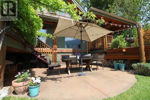 3140 3A Highway, Nelson, BC - Outdoor With Deck Patio Veranda With Exterior