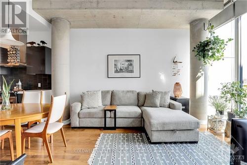 720 - 360 Mcleod Street, Ottawa, ON - Indoor Photo Showing Living Room