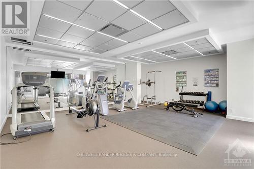 720 - 360 Mcleod Street, Ottawa, ON - Indoor Photo Showing Gym Room