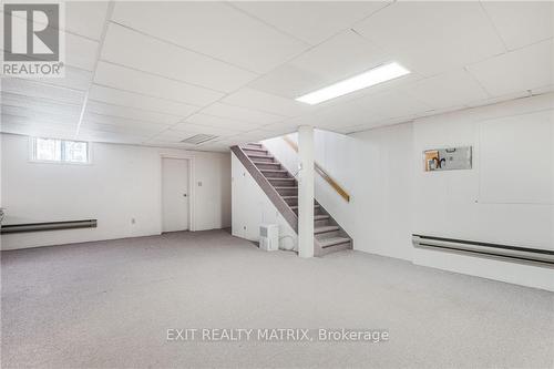 590 Blue Corner Road, Alfred And Plantagenet, ON - Indoor Photo Showing Basement