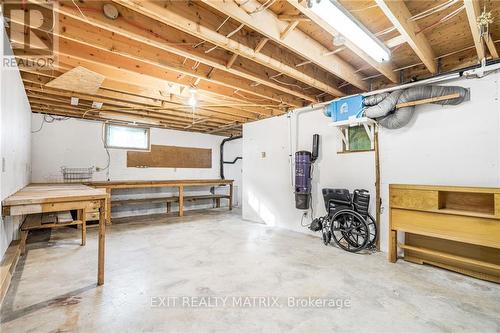 590 Blue Corner Road, Alfred And Plantagenet, ON - Indoor Photo Showing Basement