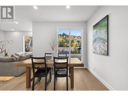 3719 Woodsdale Road Unit# 3, Lake Country, BC - Indoor Photo Showing Dining Room