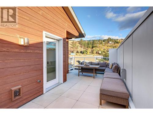 Rooftop Patio - 3719 Woodsdale Road Unit# 3, Lake Country, BC - Outdoor With Deck Patio Veranda With Exterior