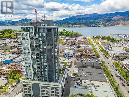 1588 Ellis Street Unit# 909, Kelowna, BC - Outdoor With Body Of Water With Balcony With View