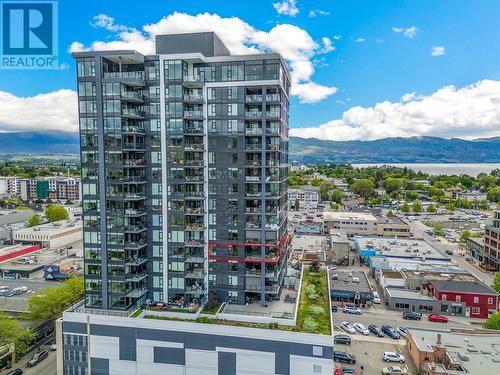 1588 Ellis Street Unit# 909, Kelowna, BC - Outdoor With Balcony With View