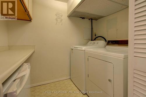 602 - 185 Ontario Street, Kingston (Central City East), ON - Indoor Photo Showing Laundry Room