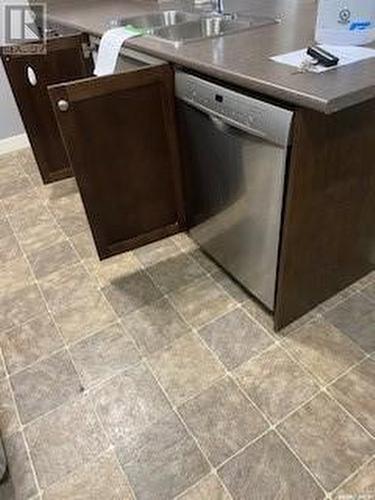 205 308 Petterson Drive, Estevan, SK - Indoor Photo Showing Kitchen With Double Sink