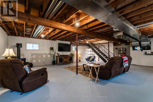 15 Mundy Avenue, Tiny, ON - Indoor Photo Showing Basement