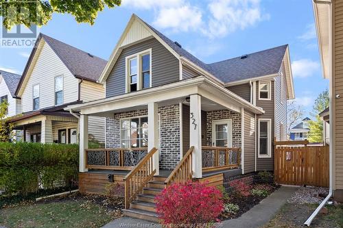 327 Lincoln, Windsor, ON - Outdoor With Deck Patio Veranda