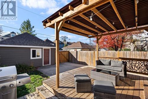 327 Lincoln, Windsor, ON - Outdoor With Deck Patio Veranda With Exterior