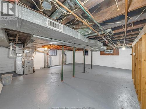 406 Partington, Windsor, ON - Indoor Photo Showing Basement