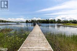 Dock area with a water view - 