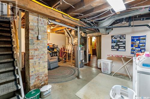 722 7Th Avenue N, Saskatoon, SK - Indoor Photo Showing Basement