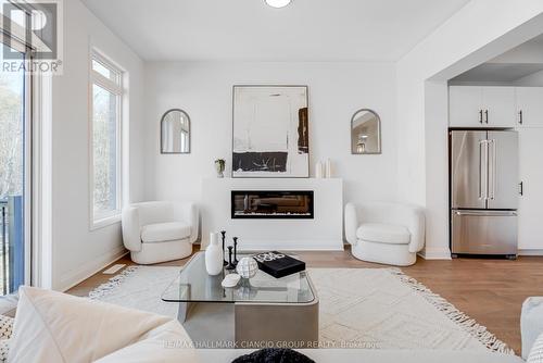 23 Vern Robertson Gate, Uxbridge, ON - Indoor Photo Showing Living Room With Fireplace