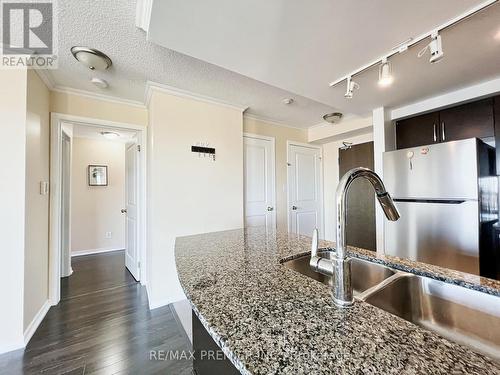 811 - 9 George Street N, Brampton, ON - Indoor Photo Showing Kitchen With Double Sink