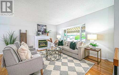 29 Michael Boulevard, Whitby (Lynde Creek), ON - Indoor Photo Showing Living Room With Fireplace