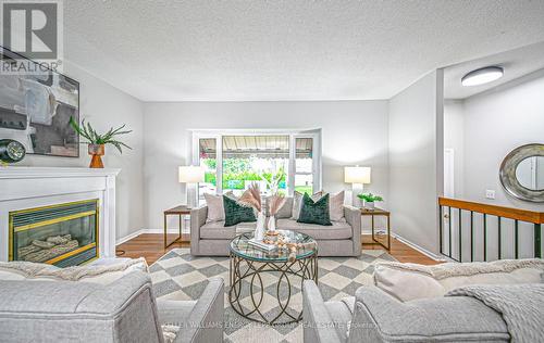 29 Michael Boulevard, Whitby (Lynde Creek), ON - Indoor Photo Showing Living Room With Fireplace