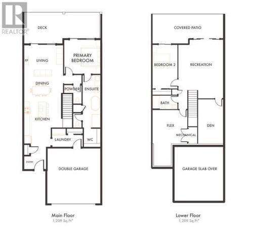 Floorplan - 2835 Canyon Crest Drive Unit# 2, West Kelowna, BC - Other