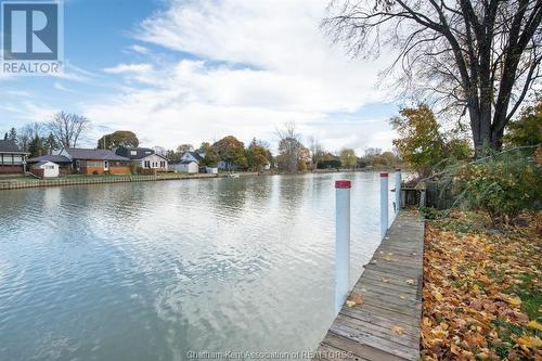 667 Wallace Street, Wallaceburg, ON - Outdoor With Body Of Water With View