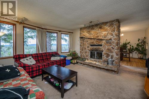 775 Dargie Place, Prince George, BC - Indoor Photo Showing Living Room With Fireplace