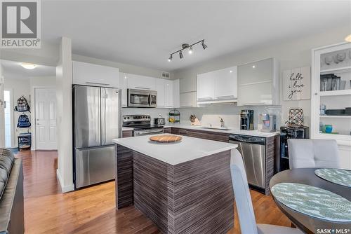 701 710 Gordon Road, Saskatoon, SK - Indoor Photo Showing Kitchen With Stainless Steel Kitchen