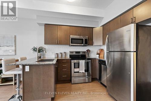 16C - 1430 Highland Road W, Kitchener, ON - Indoor Photo Showing Kitchen With Stainless Steel Kitchen