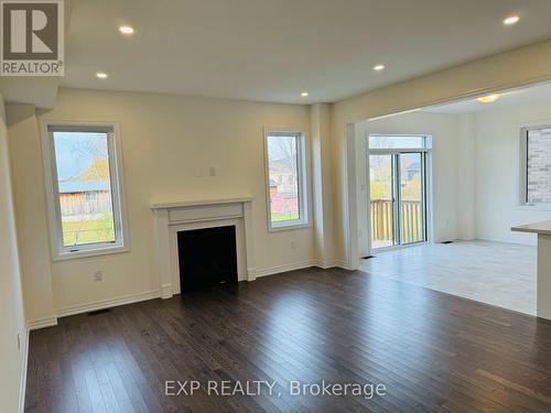 301 Quebec Street, Clearview, ON - Indoor Photo Showing Living Room With Fireplace