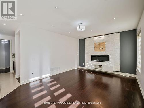 23 Gambia Road, Brampton, ON - Indoor Photo Showing Living Room With Fireplace