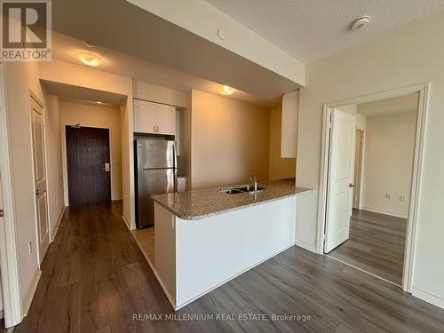 1101 - 349 Rathburn Road, Mississauga, ON - Indoor Photo Showing Kitchen With Double Sink